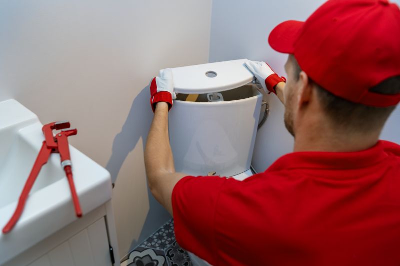 Commercial Toilet Installation detail